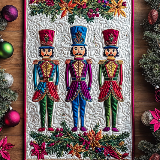 Christmas Nutcracker TAI101224568 Quilted Table Runner