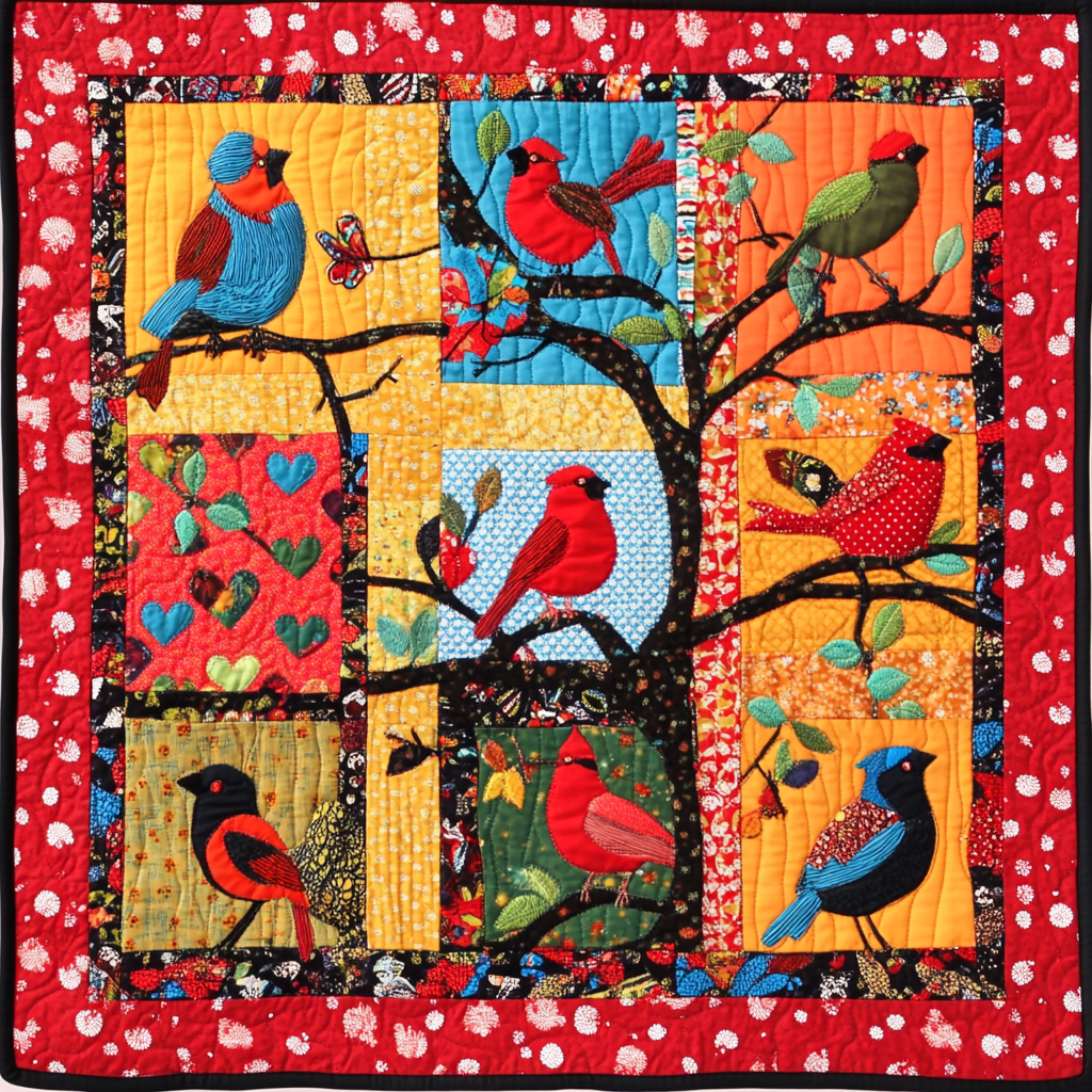 Cardinal DAI130824074 Quilt Blanket