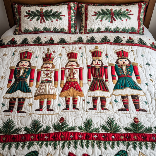 Christmas Nutcracker TAI141124070 Quilt Bedding Set