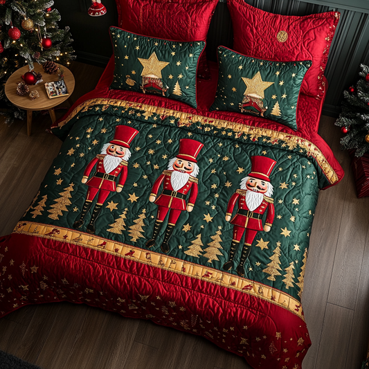 Christmas Nutcracker TAI201124159 Quilt Bedding Set