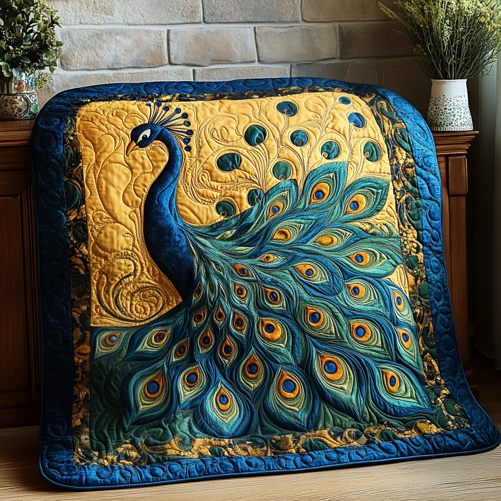 Peacock DAI301224111 Quilt Blanket