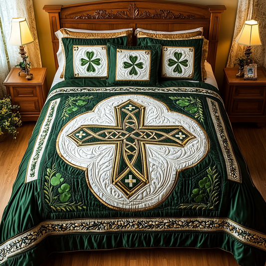 Celtic Cross DAI200125073 Quilt Bedding Set