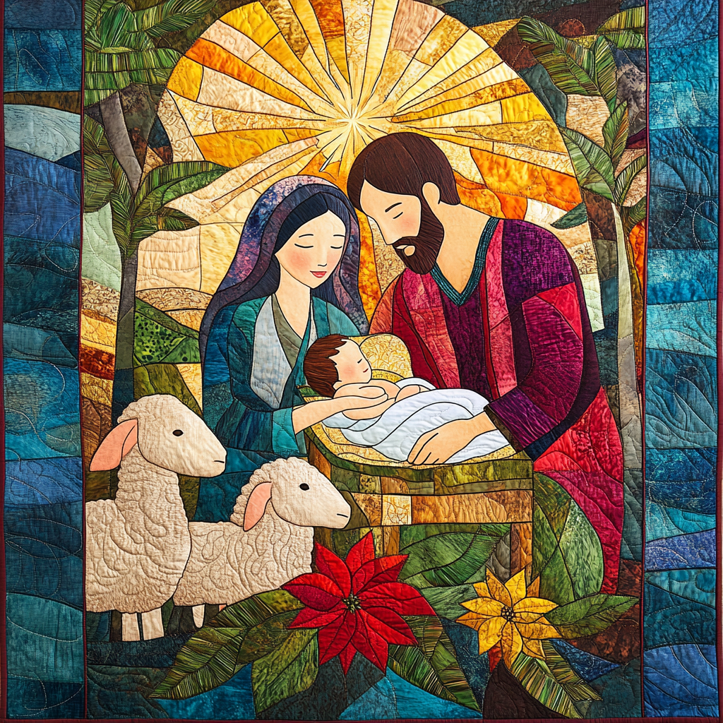 Nativity TAI021024019 Quilt Blanket