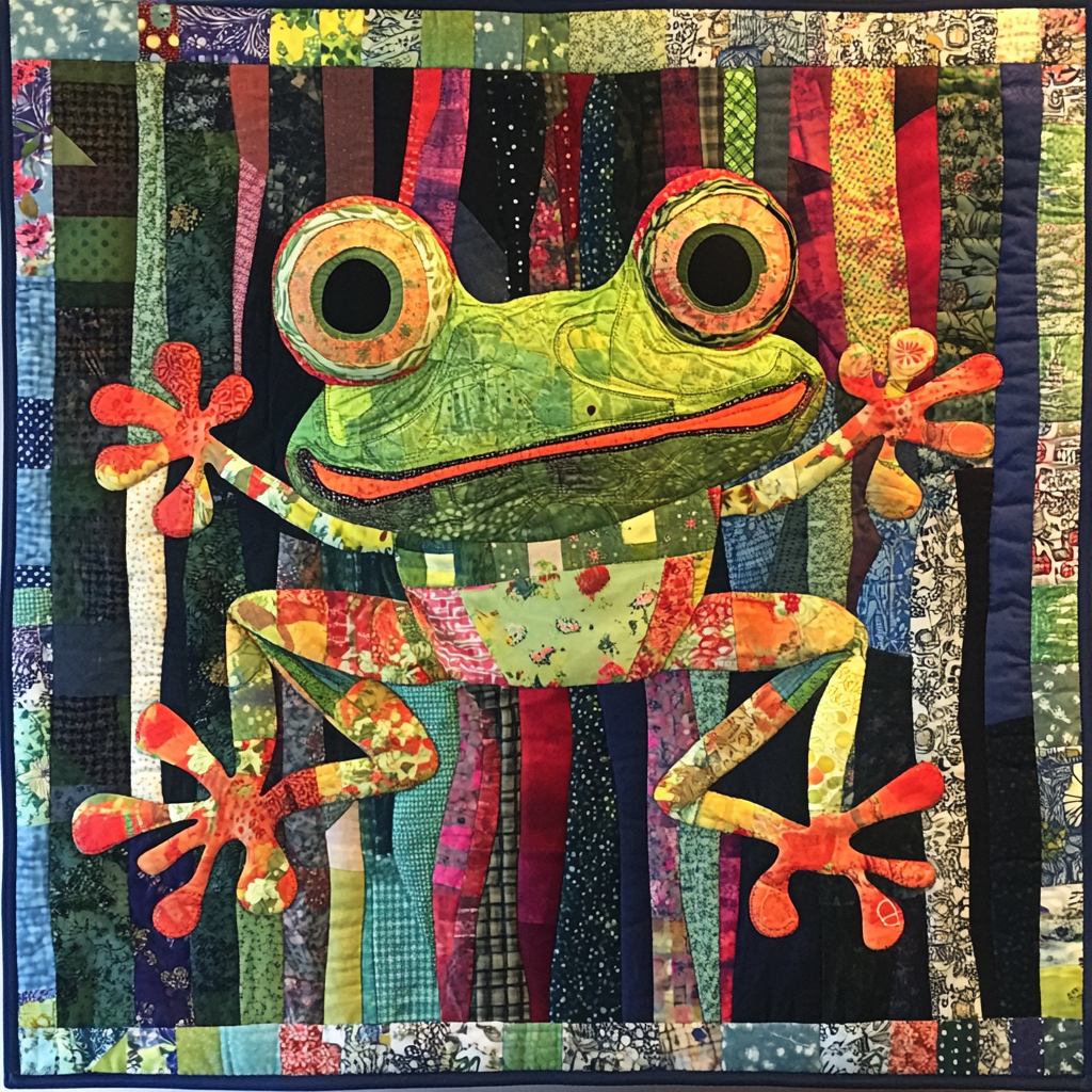 Frog TAI01102473 Quilt Blanket