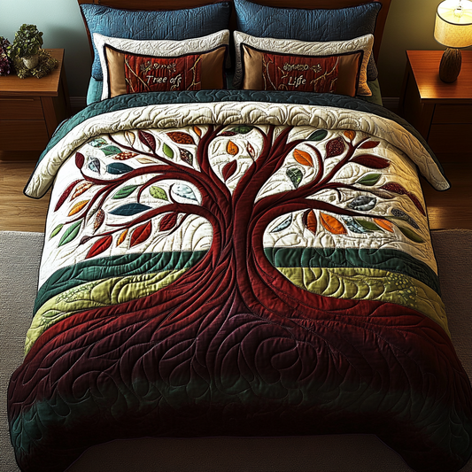 Tree Of Life TAI101224478 Quilt Bedding Set