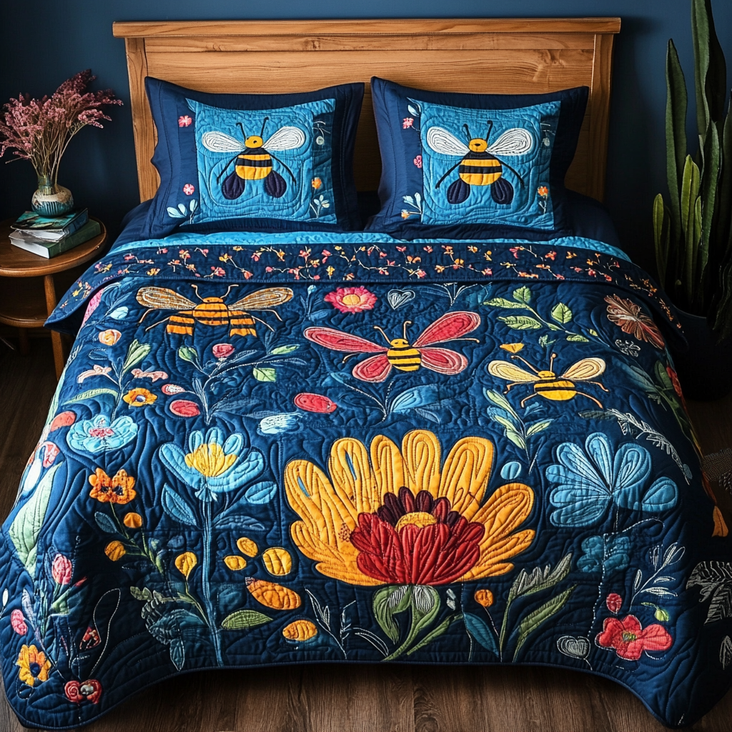 Bee DAI190824334 Quilt Bedding Set