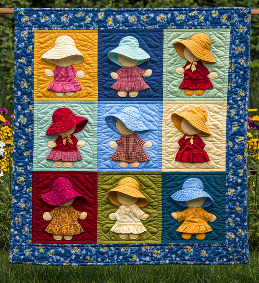 Sunbonnet Sue DAI200125241 Quilt Blanket
