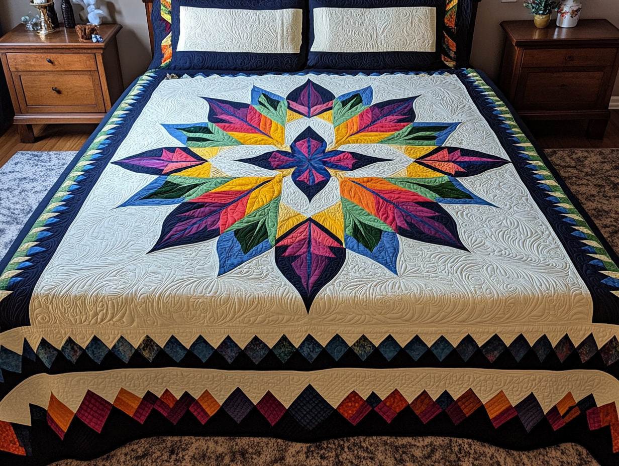 Native American TAI091024186 Quilt Blanket