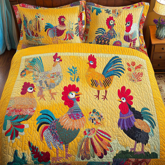 Chicken TAI141124224 Quilt Bedding Set