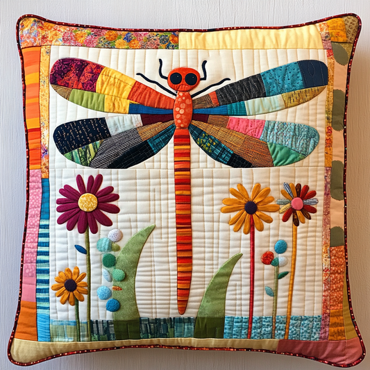 Dragonfly DAI230924127 Quilted Pillow Case