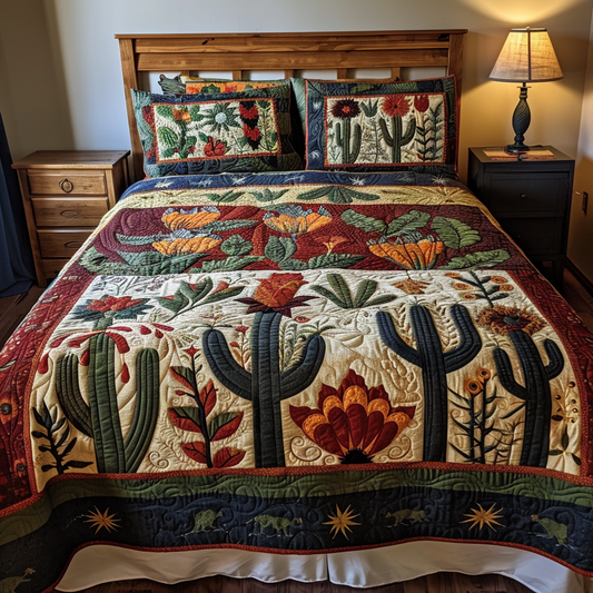 Cactus TAI040624089 Quilt Bedding Set