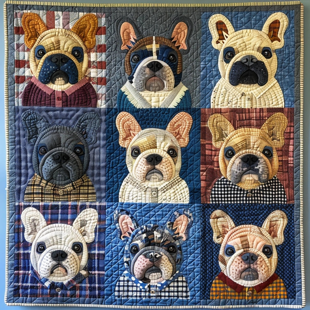 French Bulldog TAI240424106 Quilt Blanket