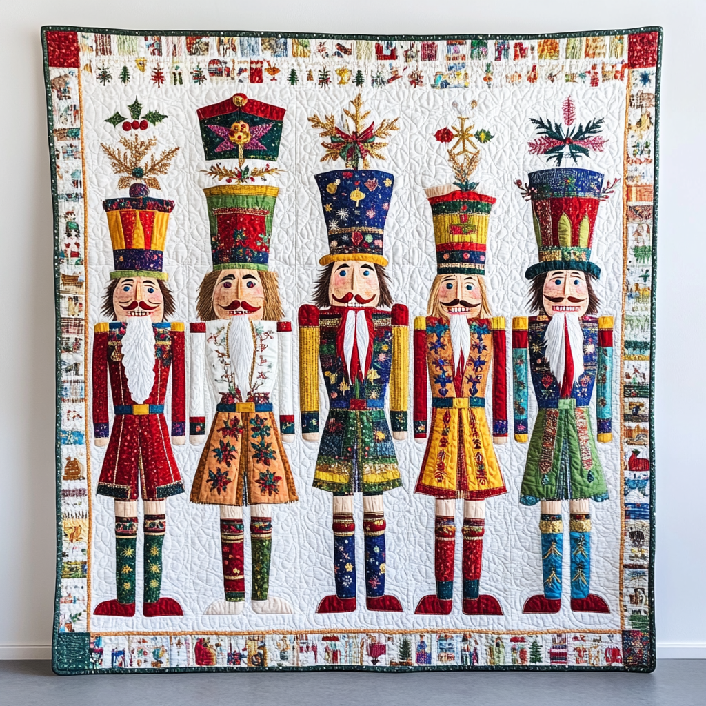 Christmas Nutcracker TAI260924094 Quilt Blanket