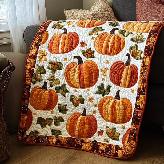 Pumpkin TAI021024032 Quilt Blanket