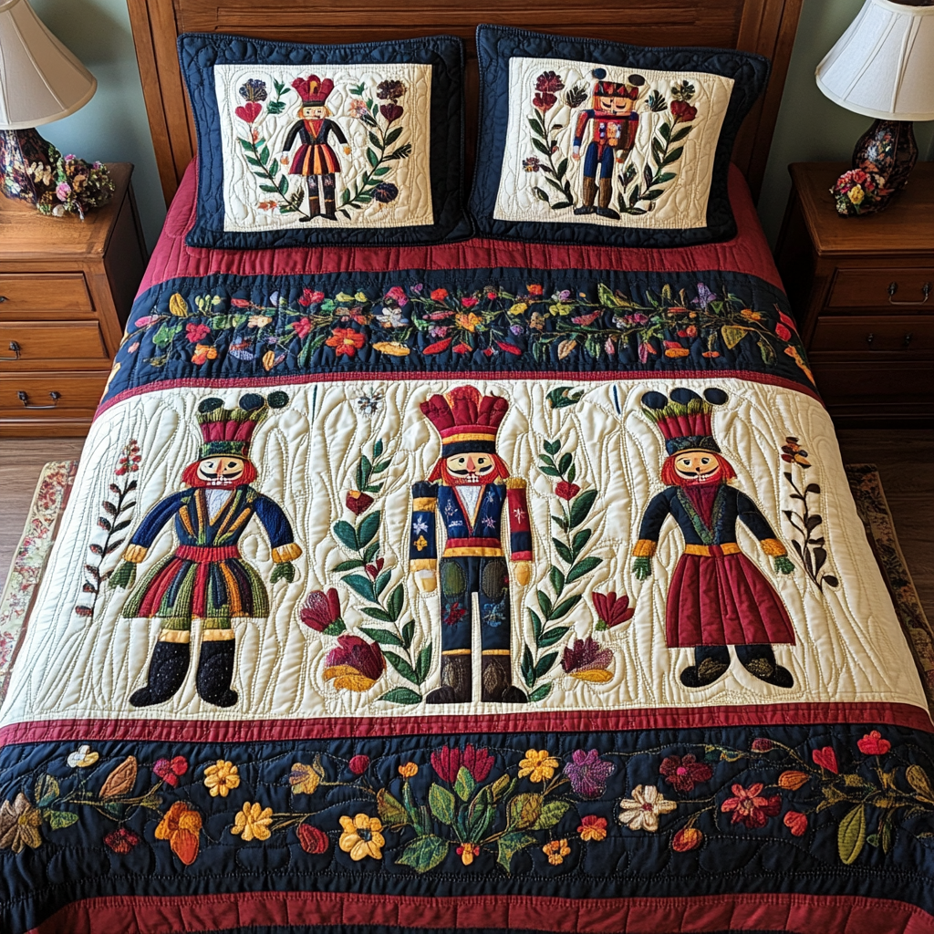 Nutcracker DAI190824267 Quilt Bedding Set