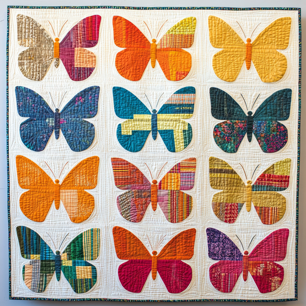 Butterfly DAI070824046 Quilt Blanket