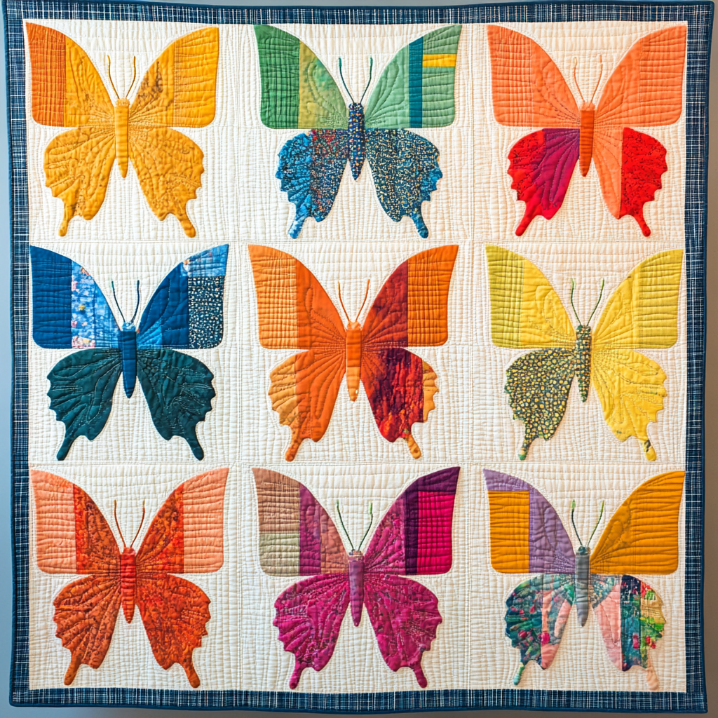 Butterfly DAI070824148 Quilt Blanket