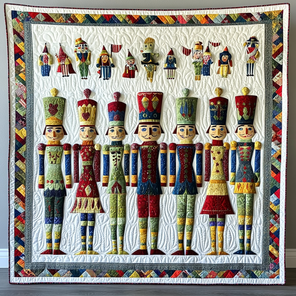 Christmas Nutcracker TAI260924119 Quilt Blanket