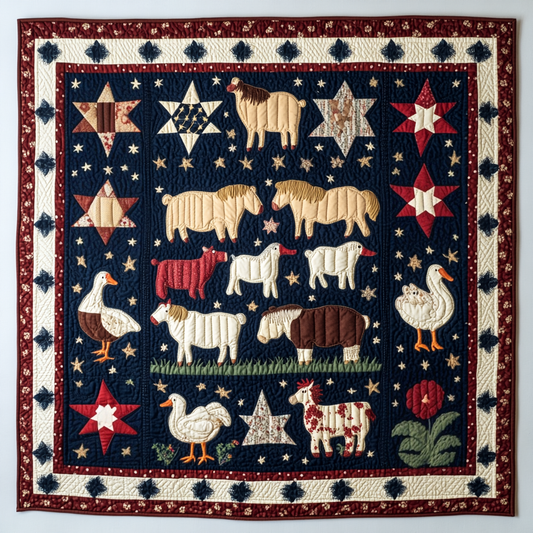 Farm Animal DAI221024115 Quilt Blanket