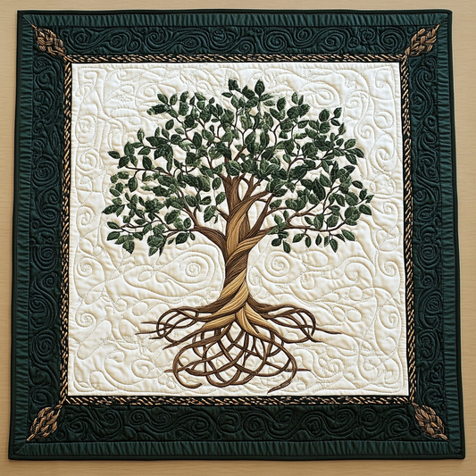 Tree Of Life TAI101224566 Quilted Placemats