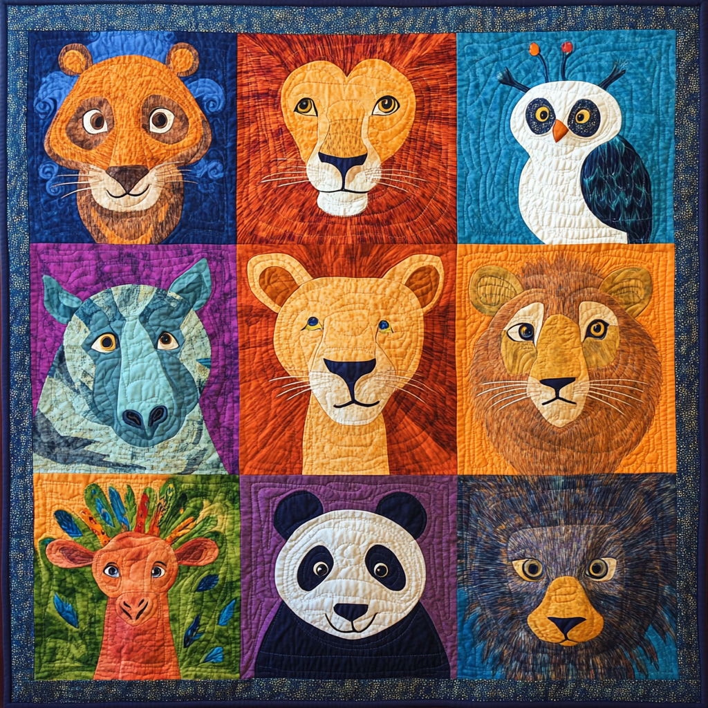 Wild Animal DAI190824100 Quilt Blanket