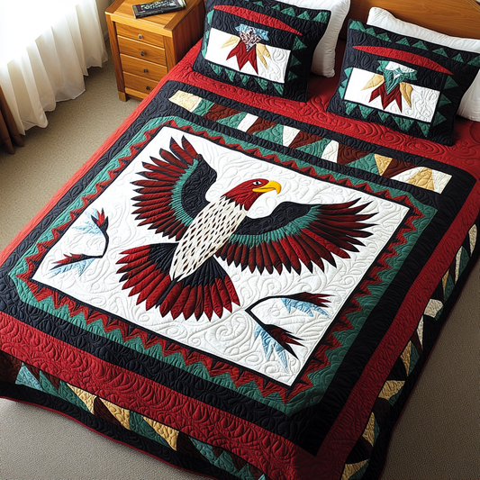 Native American Eagle DAI051224081 Quilt Bedding Set