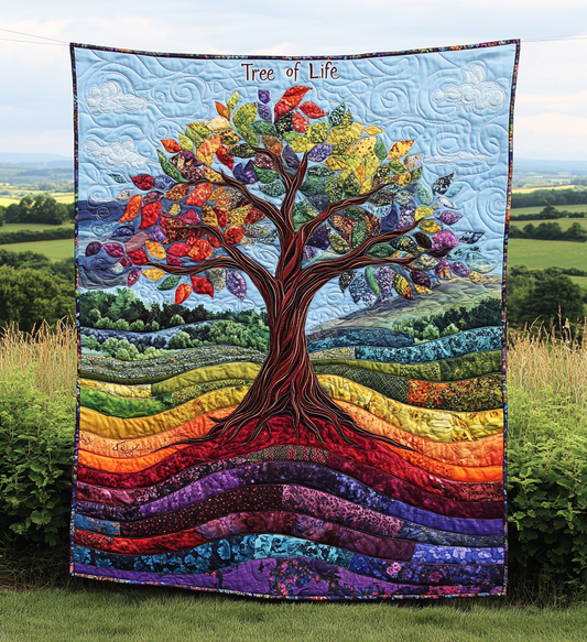 Tree Of Life DAI090125228 Quilt Blanket