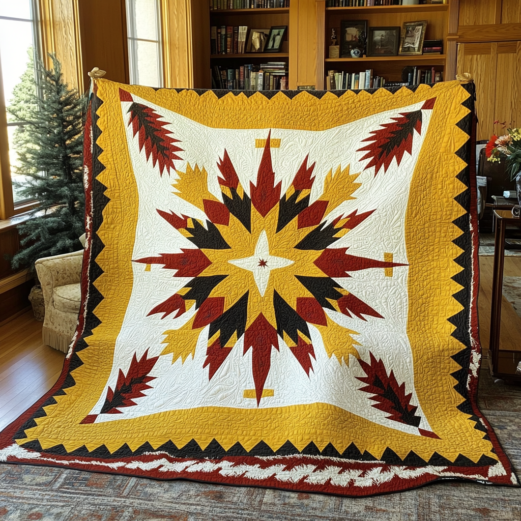 Native American TAI091024239 Quilt Blanket