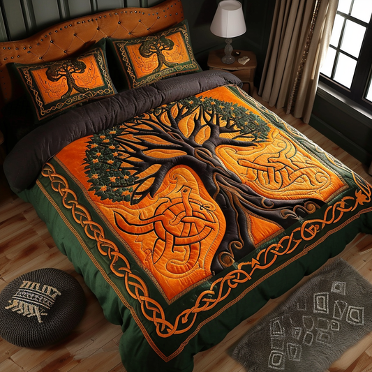 Tree Of Life TAI100724092 Quilt Bedding Set