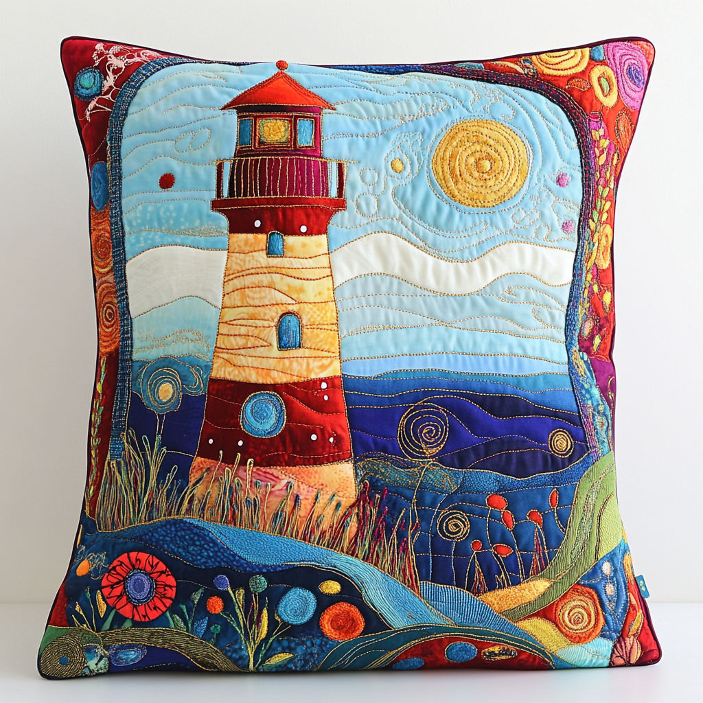 Lighthouse DAI26102415 Quilted Pillow Case