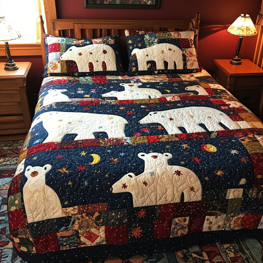 Polar Bear TAI080824046 Quilt Bedding Set