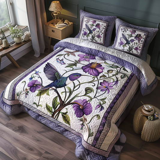 Hummingbird TAI251124019 Quilt Bedding Set