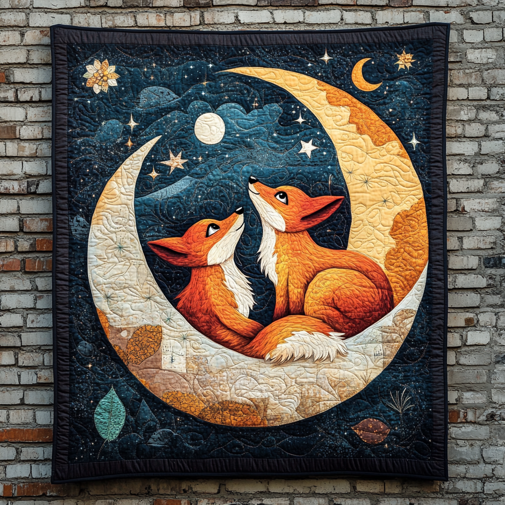 Celestial Fox DAI301224027 Quilt Blanket