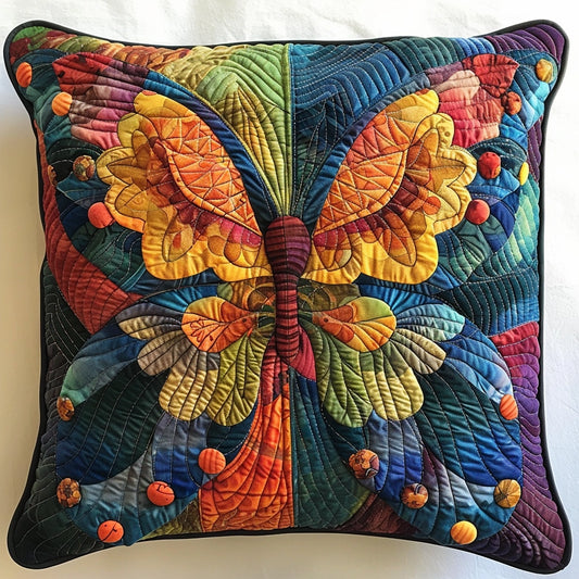 Butterfly TAI240424142 Quilted Pillow Case