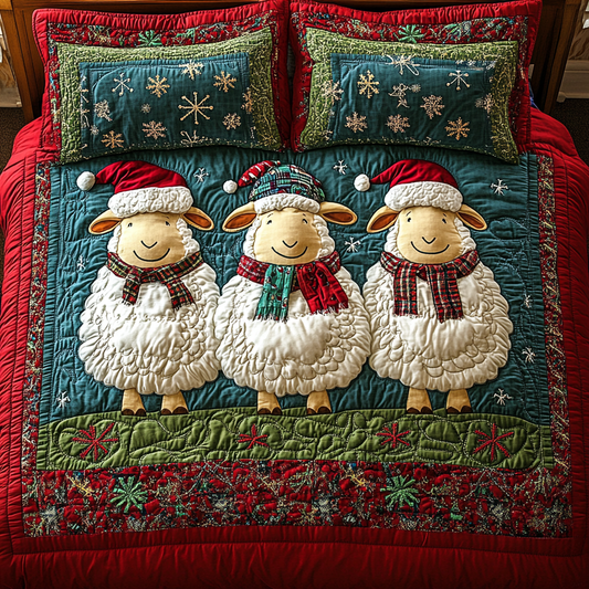 Sheep TAI101224393 Quilt Bedding Set