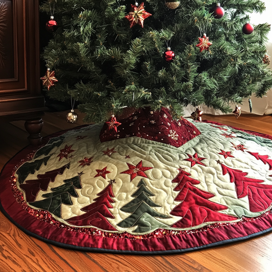 Christmas Tree DAI230924003 Quilted Tree Skirt