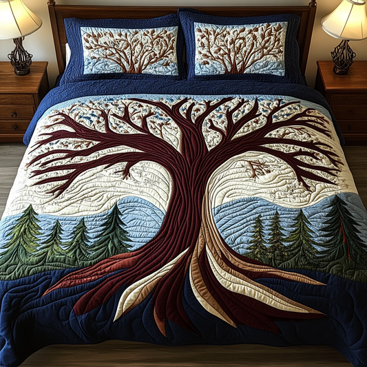 Tree Of Life TAI101224326 Quilt Bedding Set