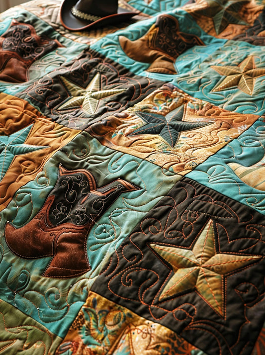 Cowboy TAI030524092 Quilt Blanket