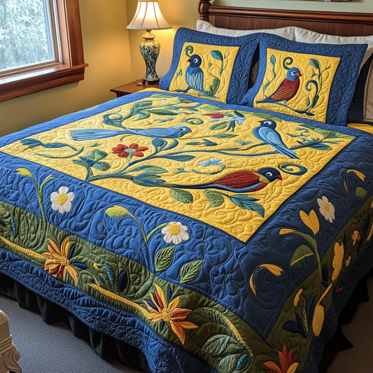 Bird DAI280824063 Quilt Bedding Set