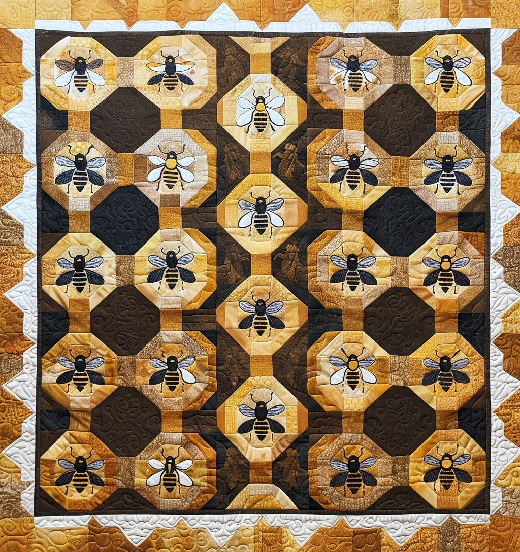 Bee TAI240424096 Quilt Blanket