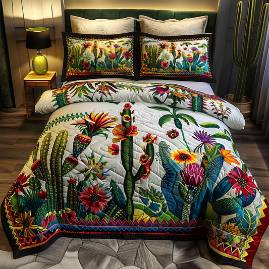 Cactus TAI100724085 Quilt Bedding Set