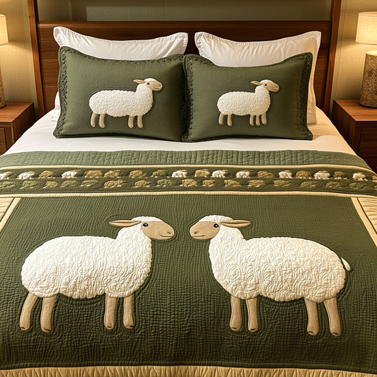 Sheep TAI111124062 Quilt Bedding Set