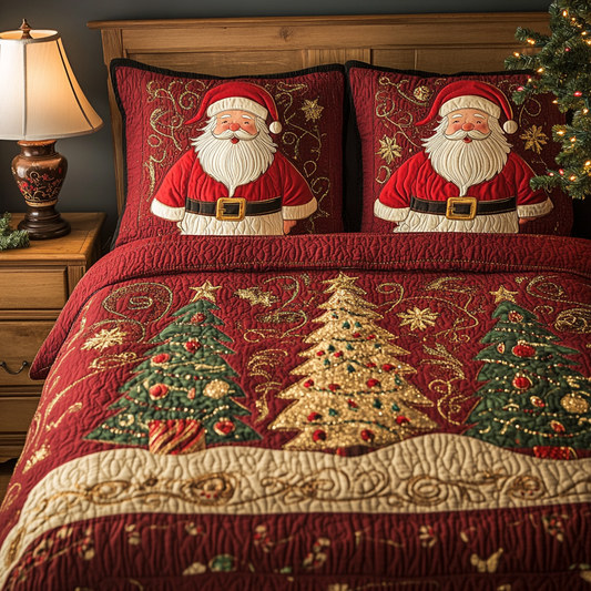 Christmas Santa DAI111124612 Quilt Bedding Set