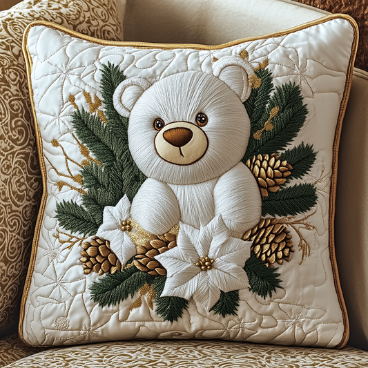 Bear TAI201124447 Quilted Pillow Case