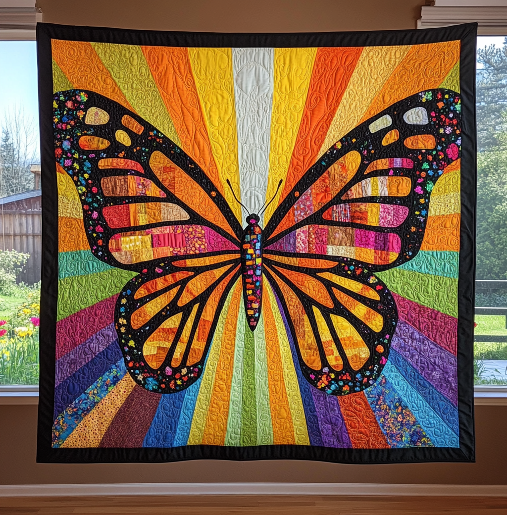 Monarch Butterfly DAI110225086 Quilt Blanket