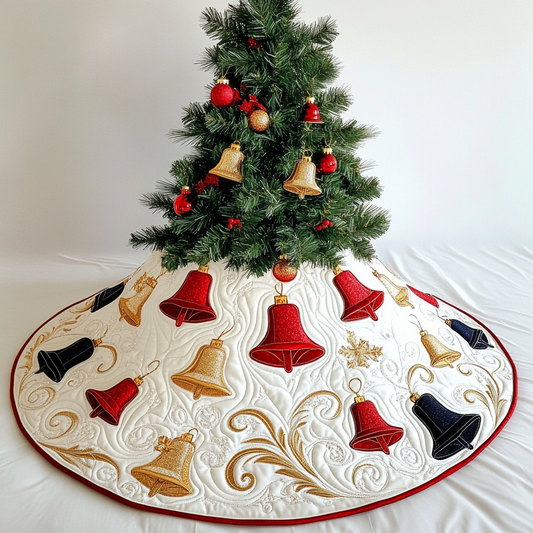 Christmas Bell DAI040924140 Quilted Tree Skirt