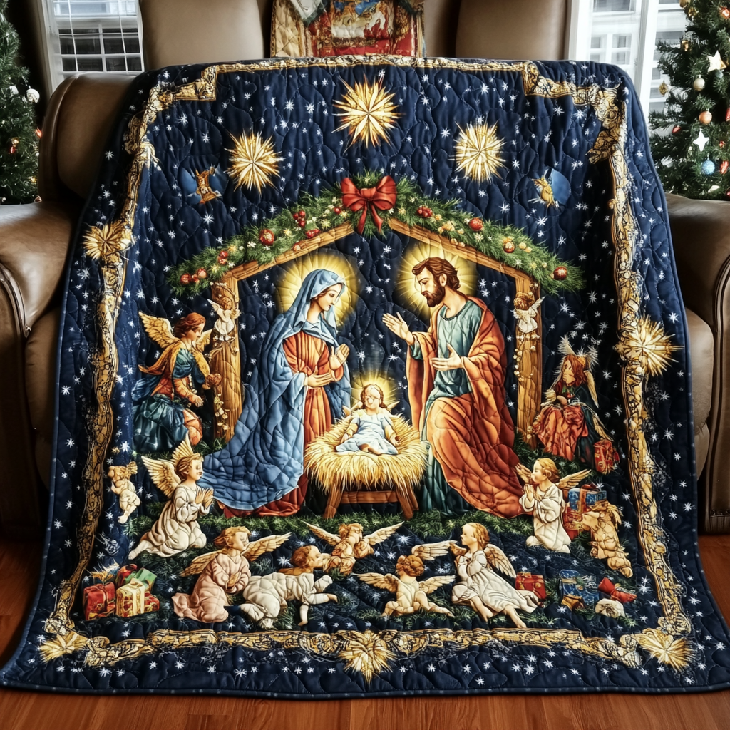 Nativity TAI021024014 Quilt Blanket