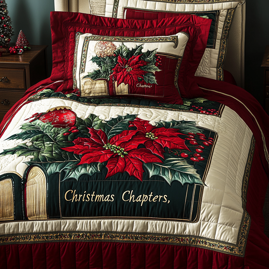 Christmas Vibe TAI101224482 Quilt Bedding Set