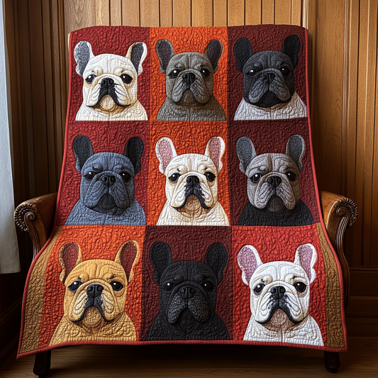 French Bulldog TAI111124197 Quilt Blanket