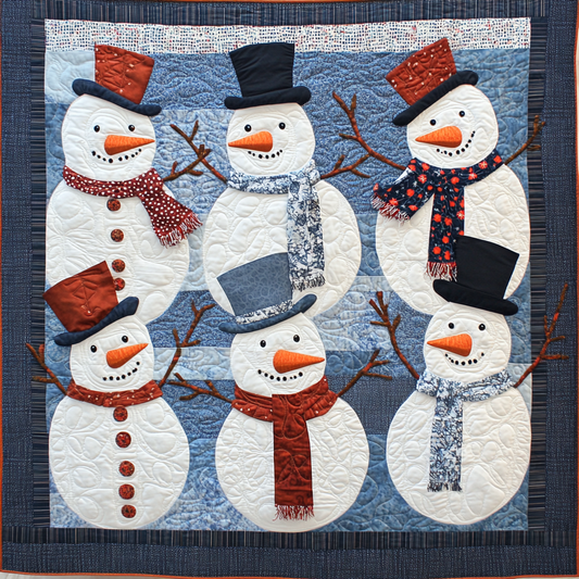 Snowman DAI190824196 Quilt Blanket